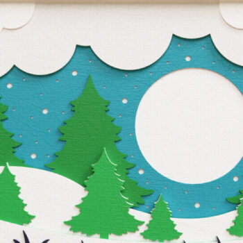 Intra απο ξύλο plywood 3mm-4mm πάχος Christmas BG 3D Cut File | ΔΕΜΑ | Δίασταση 40x40 cm INTRAFABR-77190750 - Image 4