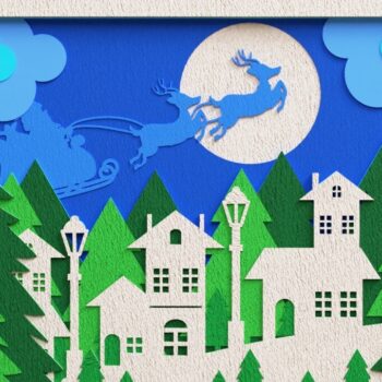 Intra απο ξύλο plywood 3mm-4mm πάχος Christmas BG 3D Cut File | ΔΕΜΑ | Δίασταση 40x40 cm INTRAFABR-77190351 - Image 3