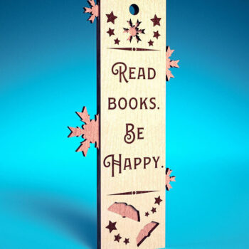 Intra απο ξύλο plywood 3mm-4mm πάχος Χριστουγεννιάτικο σελιδοδείκτη | Βιβλίο Δίασταση 15x15 cm INTRAFABR-71698266 - Image 1