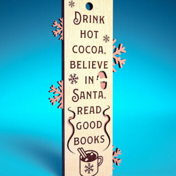 Intra απο ξύλο plywood 3mm-4mm πάχος Χριστουγεννιάτικο σελιδοδείκτη | Βιβλίο Δίασταση 15x15 cm INTRAFABR-71697728 - Image 8