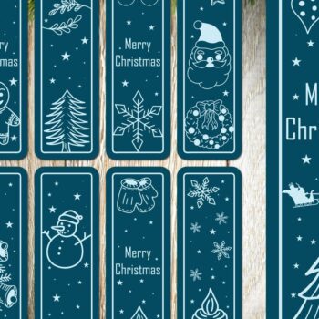 Intra απο ξύλο plywood 3mm-4mm πάχος Cut Χριστουγεννιάτικου σελιδοδείκτη Δίασταση 15x15 cm INTRAFABR-37315160 - Image 1