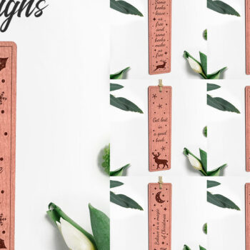 Intra απο ξύλο plywood 3mm-4mm πάχος Χριστουγεννιάτικο σελιδοδείκτη | Χριστούγεννα Δίασταση 15x15 cm INTRAFABR-72483956 - Image 1