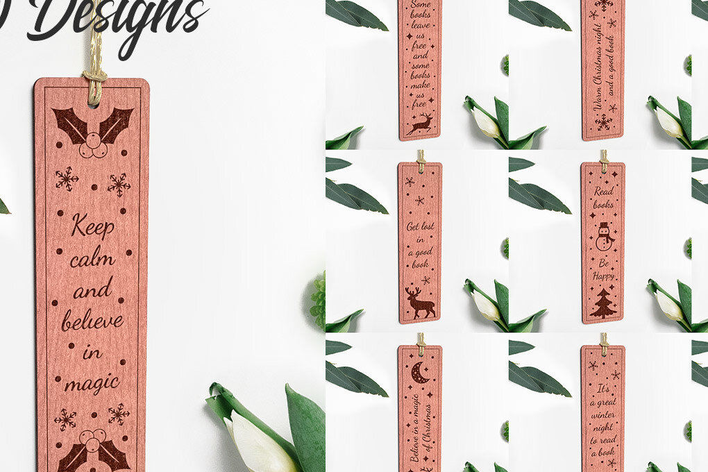 Intra απο ξύλο plywood 3mm-4mm πάχος Χριστουγεννιάτικο σελιδοδείκτη | Χριστούγεννα Δίασταση 15x15 cm INTRAFABR-72483956