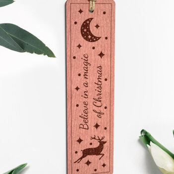 Intra απο ξύλο plywood 3mm-4mm πάχος Χριστουγεννιάτικο σελιδοδείκτη | Χριστούγεννα Δίασταση 15x15 cm INTRAFABR-72484104 - Image 1