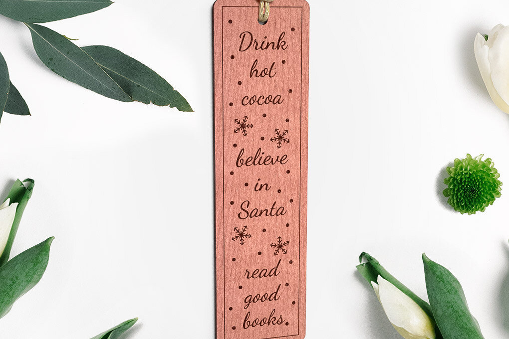 Intra απο ξύλο plywood 3mm-4mm πάχος Χριστουγεννιάτικο σελιδοδείκτη | Χριστούγεννα Δίασταση 15x15 cm INTRAFABR-72484206