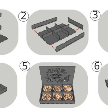 Intra απο ξύλο plywood 3mm-4mm πάχος Χριστουγεννιάτικο κουτί με λέιζερ Δίασταση 15x15 cm INTRAFABR-48285698 - Image 8