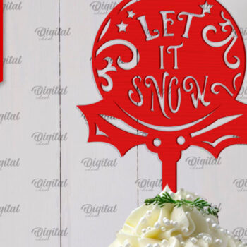 Intra απο ξύλο plywood 3mm-4mm πάχος Χριστουγεννιάτικο Cake κοπής με λέιζερ Δίασταση 15x15 cm INTRAFABR-104181654 - Image 7