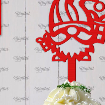 Intra απο ξύλο plywood 3mm-4mm πάχος Χριστουγεννιάτικο Cake κοπής με λέιζερ Δίασταση 15x15 cm INTRAFABR-104181654 - Image 13