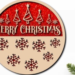 Intra απο ξύλο plywood 3mm-4mm πάχος Christmas Cardinal Bird Sign Cut  Δίασταση 15x15 cm INTRAFABR-40804146
