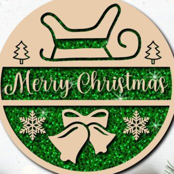 Intra απο ξύλο plywood 3mm-4mm πάχος Christmas Cardinal Bird Sign Cut  Δίασταση 15x15 cm INTRAFABR-40804282 - Image 3