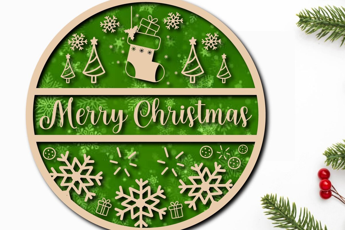 Intra απο ξύλο plywood 3mm-4mm πάχος Christmas Cardinal Bird Sign Cut  Δίασταση 15x15 cm INTRAFABR-40805225