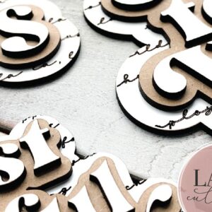 Intra απο ξύλο plywood 3mm-4mm πάχος  Christmas Carol Δίασταση 15x15 cm INTRAFABR-71625972 - Image 3