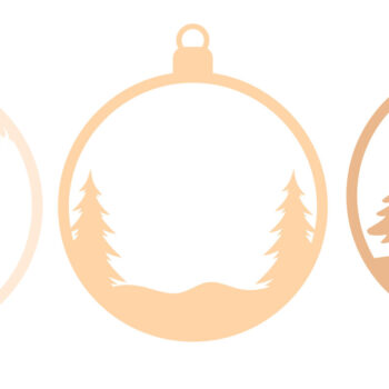 Intra απο ξύλο plywood 3mm-4mm πάχος Χριστουγεννιάτικο στολίδι για γάτα, διακόσμηση σπιτιού Δίασταση 4x4 cm INTRAFABR-84299769 - Image 3