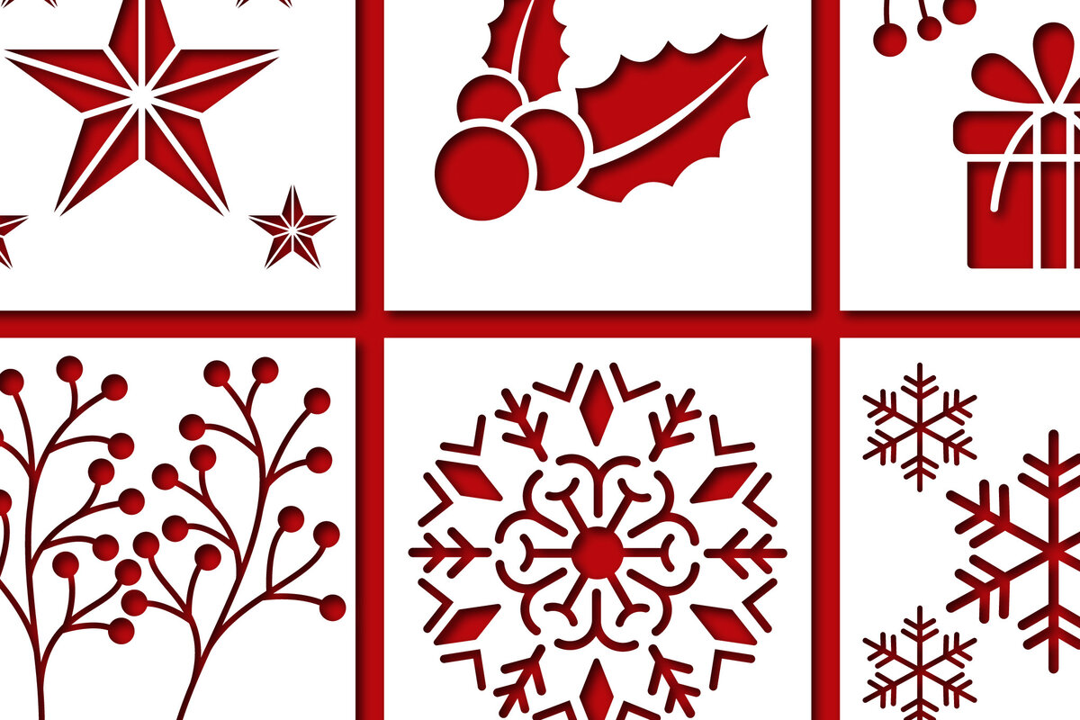 Intra απο ξύλο plywood 3mm-4mm πάχος Διακόσμηση Χριστουγεννιάτικων σουβέρ Δίασταση 25x25 cm INTRAFABR-47454730