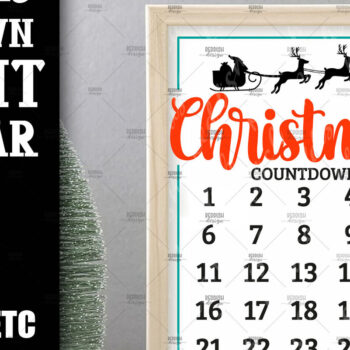 Intra απο ξύλο plywood 3mm-4mm πάχος Αντίστροφη μέτρηση Χριστουγέννων, Ημερολόγιο Advent Δίασταση 5x5 cm INTRAFABR-108805859 - Image 1