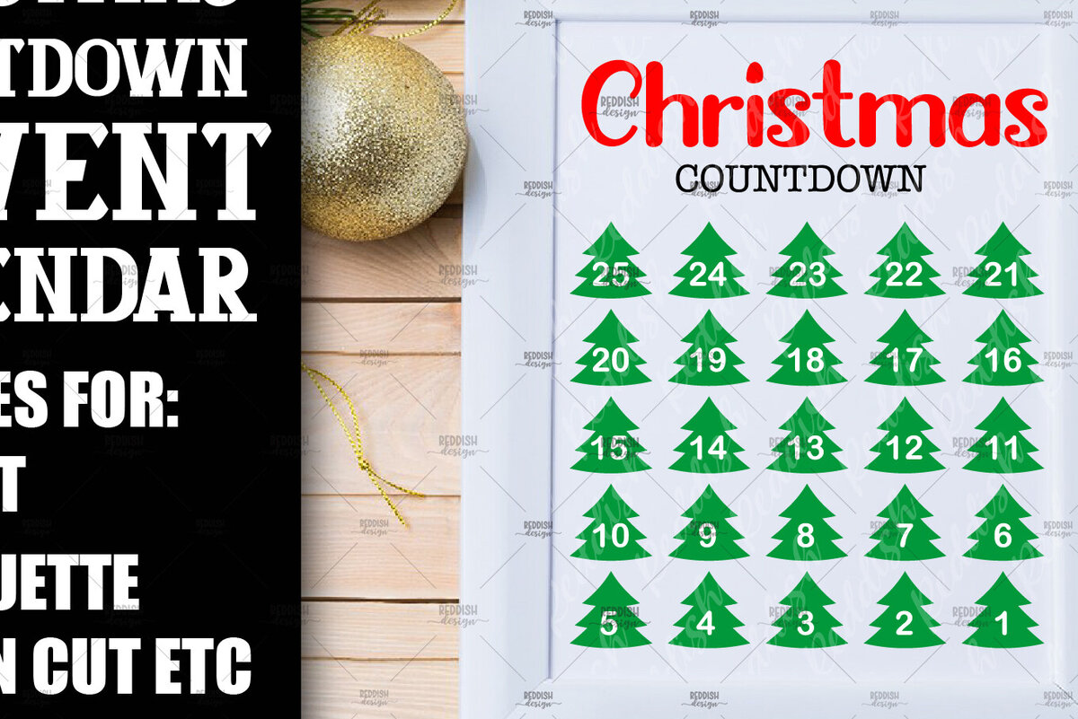 Intra απο ξύλο plywood 3mm-4mm πάχος Αντίστροφη μέτρηση Χριστουγέννων, Ημερολόγιο Advent Δίασταση 5x5 cm INTRAFABR-108805908