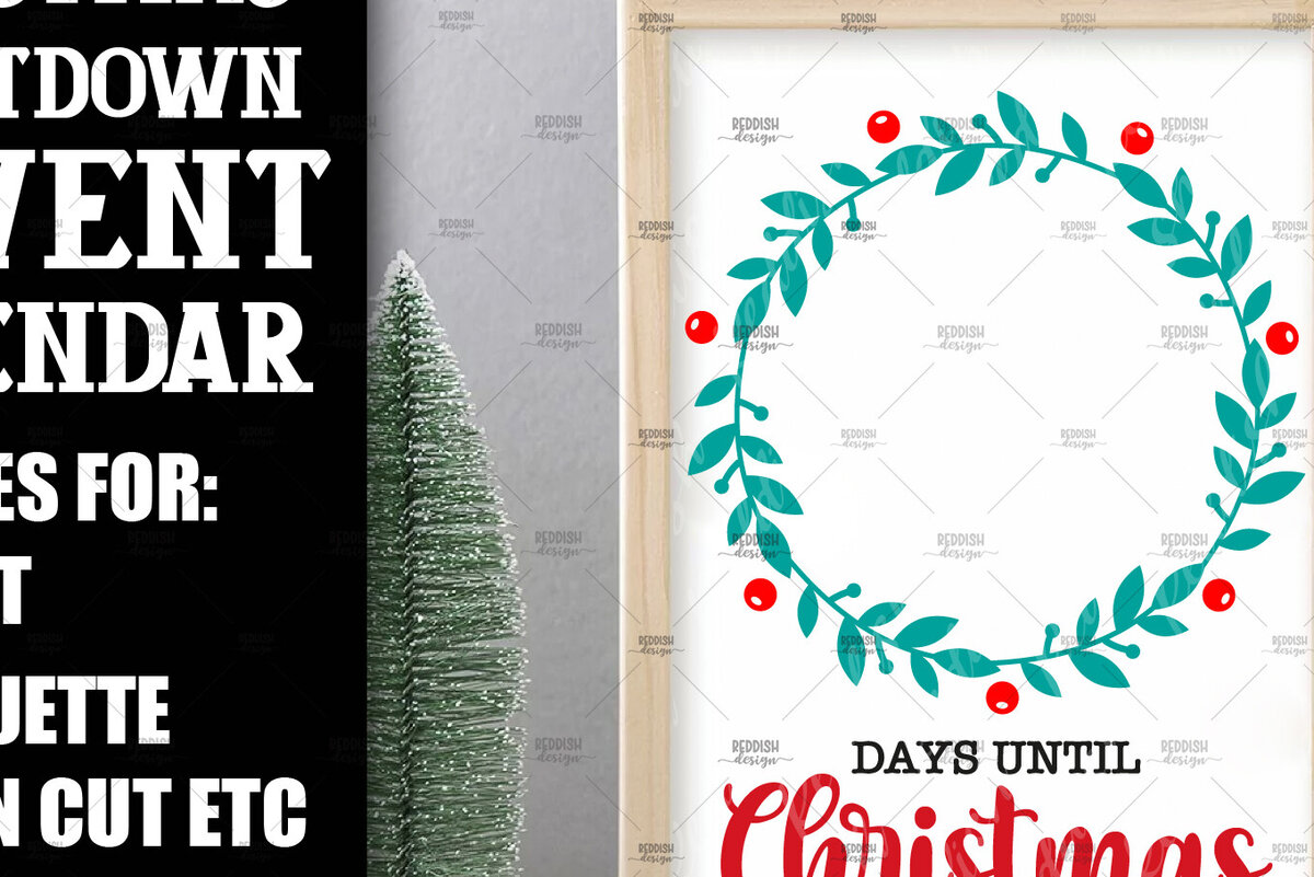 Intra απο ξύλο plywood 3mm-4mm πάχος Αντίστροφη μέτρηση Χριστουγέννων, Ημερολόγιο Advent Δίασταση 5x5 cm INTRAFABR-108805926