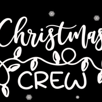 Intra απο ξύλο plywood 3mm-4mm πάχος Christmas Crew Δίασταση 15x15 cm INTRAFABR-20758977 - Image 1