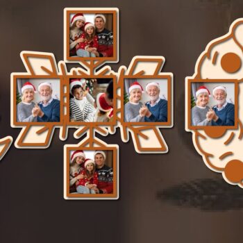 Intra απο ξύλο plywood 3mm-4mm πάχος Χριστουγεννιάτικο ντεκόρ Mini Crafts -1 Δίασταση 15x15 cm INTRAFABR-36890526 - Image 10