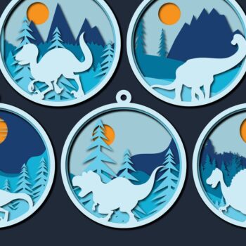 Intra απο ξύλο plywood 3mm-4mm πάχος Χριστουγεννιάτικο ντεκόρ Mini Crafts -1 Δίασταση 15x15 cm INTRAFABR-36890526 - Image 12