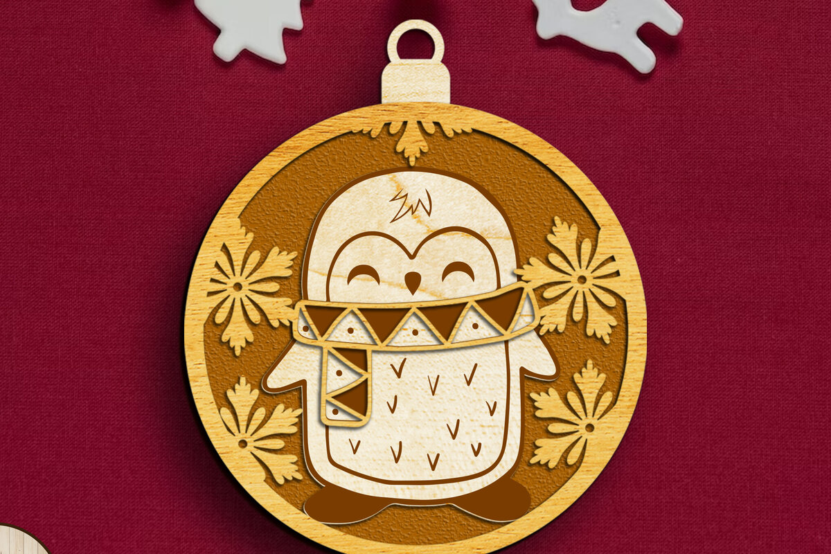 Intra απο ξύλο plywood 3mm-4mm πάχος Χριστουγεννιάτικη διακόσμηση, κοπή ξύλου και χαρτιού Δίασταση 4x4 cm INTRAFABR-83907314