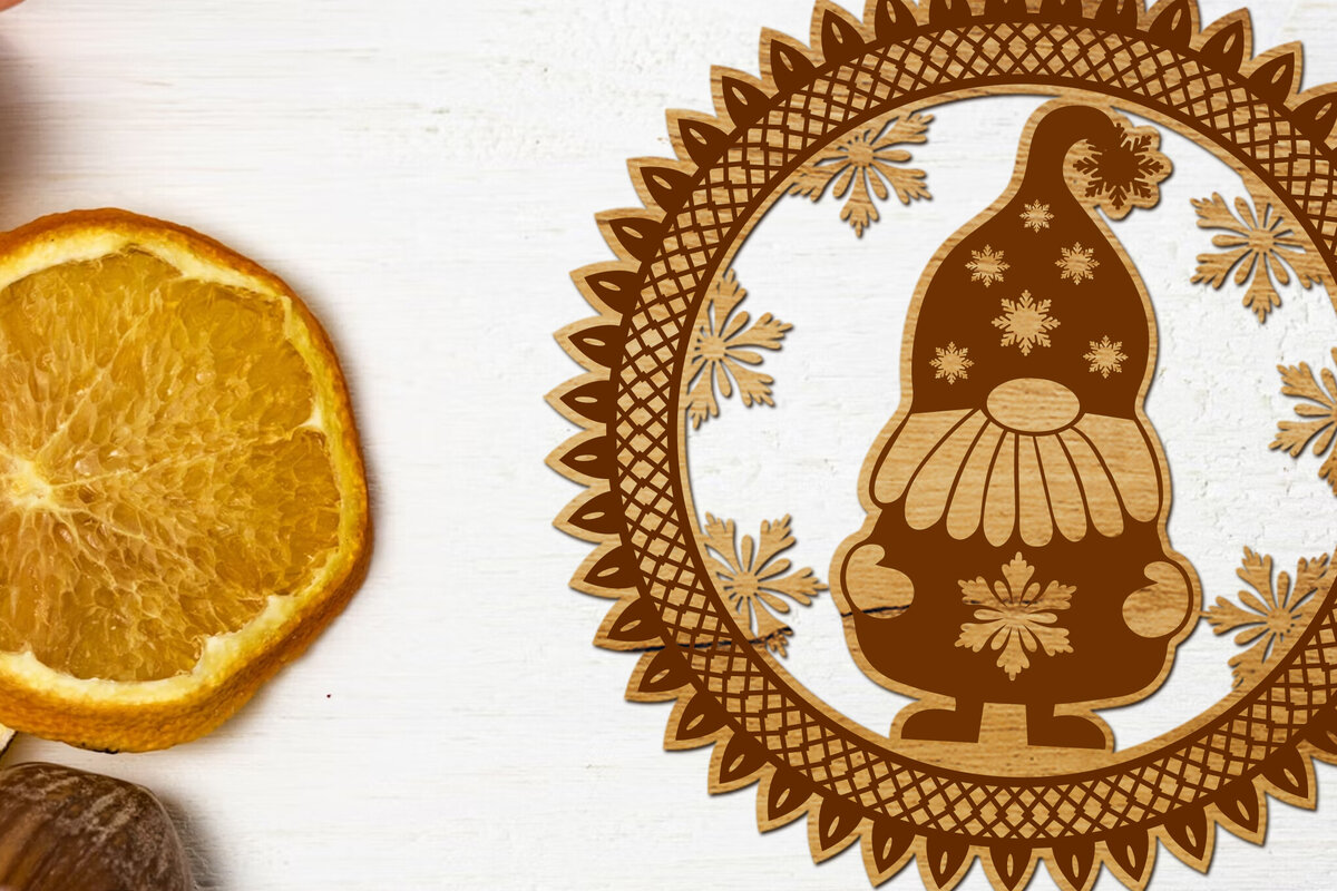 Intra απο ξύλο plywood 3mm-4mm πάχος Χριστουγεννιάτικο διακοσμητικό κομμένο Δίασταση 3x3 cm INTRAFABR-109646125