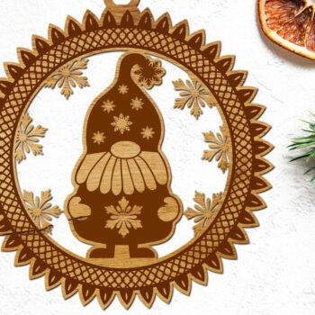 Intra απο ξύλο plywood 3mm-4mm πάχος Χριστουγεννιάτικο διακοσμητικό κομμένο Δίασταση 3x3 cm INTRAFABR-109646125 - Image 3