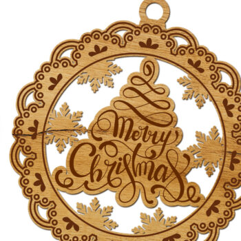 Intra απο ξύλο plywood 3mm-4mm πάχος Χριστουγεννιάτικο διακοσμητικό στολίδι πρότυπο Δίασταση 3x3 cm INTRAFABR-109646095 - Image 3