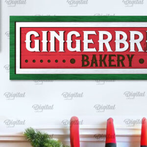Intra απο ξύλο plywood 3mm-4mm πάχος  Sign Christmas Direction Δίασταση 15x15 cm INTRAFABR-105695378 - Image 3