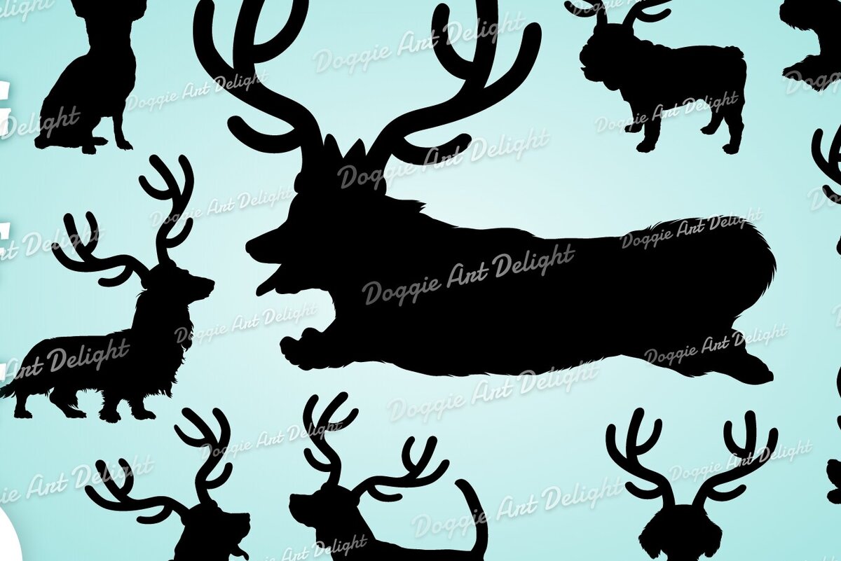 Intra απο ξύλο plywood 3mm-4mm πάχος Christmas Dog Reindeer 3 Δίασταση 15x15 cm INTRAFABR-82936245