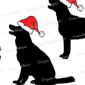 Intra απο ξύλο plywood 3mm-4mm πάχος Cricut Χριστουγέννων Dog Δίασταση 15x15 cm INTRAFABR-83146845 - Image 3