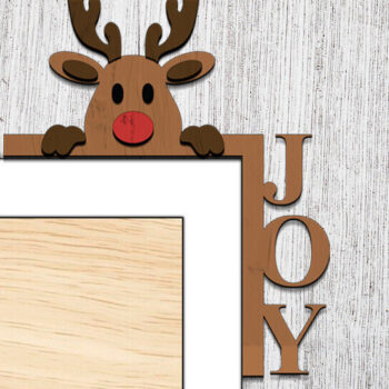 Intra απο ξύλο plywood 3mm-4mm πάχος Χριστουγεννιάτικη γωνιακή δέσμη πόρτας Δίασταση 4x4 cm INTRAFABR-120779175 - Image 2