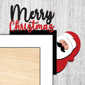 Intra απο ξύλο plywood 3mm-4mm πάχος Χριστουγεννιάτικη γωνιακή δέσμη πόρτας Δίασταση 4x4 cm INTRAFABR-120779175 - Image 3