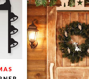 Intra απο ξύλο plywood 3mm-4mm πάχος Χριστουγεννιάτικη γωνιακή πόρτα με λέιζερ Δίασταση 15x15 cm INTRAFABR-83851647