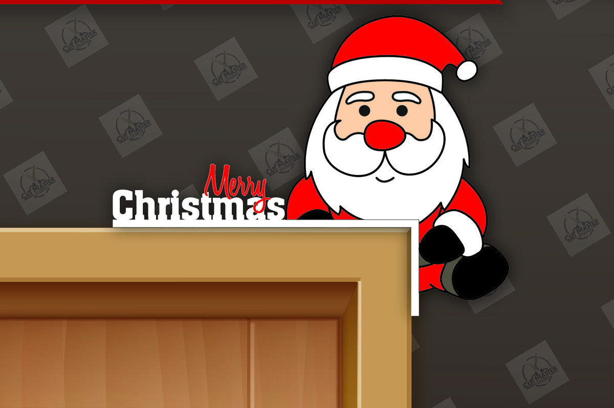 Intra απο ξύλο plywood 3mm-4mm πάχος Χριστουγεννιάτικη γωνιακή πόρτα με λέιζερ Δίασταση 15x15 cm INTRAFABR-110695564