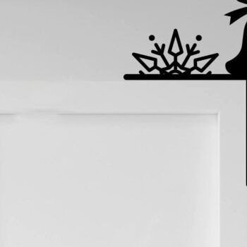 Intra απο ξύλο plywood 3mm-4mm πάχος Christmas Door Corner Δίασταση 15x15 cm INTRAFABR-35253050 - Image 4