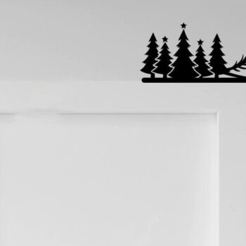 Intra απο ξύλο plywood 3mm-4mm πάχος Christmas Door Corner Δίασταση 15x15 cm INTRAFABR-35253050 - Image 6