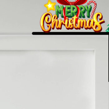 Intra απο ξύλο plywood 3mm-4mm πάχος Christmas Door Corner Δίασταση 15x15 cm INTRAFABR-79734489 - Image 3