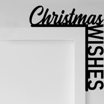 Intra απο ξύλο plywood 3mm-4mm πάχος Christmas Door Corner Δίασταση 15x15 cm INTRAFABR-34015323 - Image 4