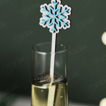 Intra απο ξύλο plywood 3mm-4mm πάχος αναδευτήρα για χριστουγεννιάτικο ποτό | CNC Δίασταση 15x15 cm INTRAFABR-106467029 - Image 9