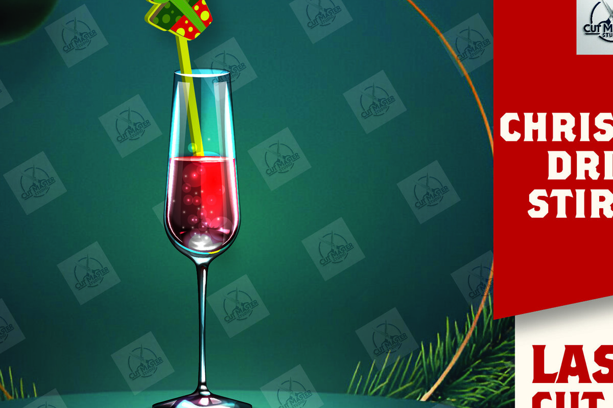 Intra απο ξύλο plywood 3mm-4mm πάχος Χριστουγεννιάτικος αναδευτήρας ποτού με λέιζερ Δίασταση 15x15 cm INTRAFABR-110324568