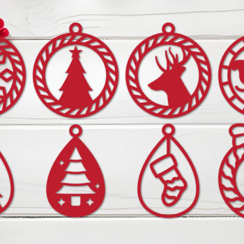 Intra απο ξύλο plywood 3mm-4mm πάχος Χριστουγεννιάτικο Σκουλαρίκι με  Δίασταση 3x3 cm INTRAFABR-108266921 - Image 1