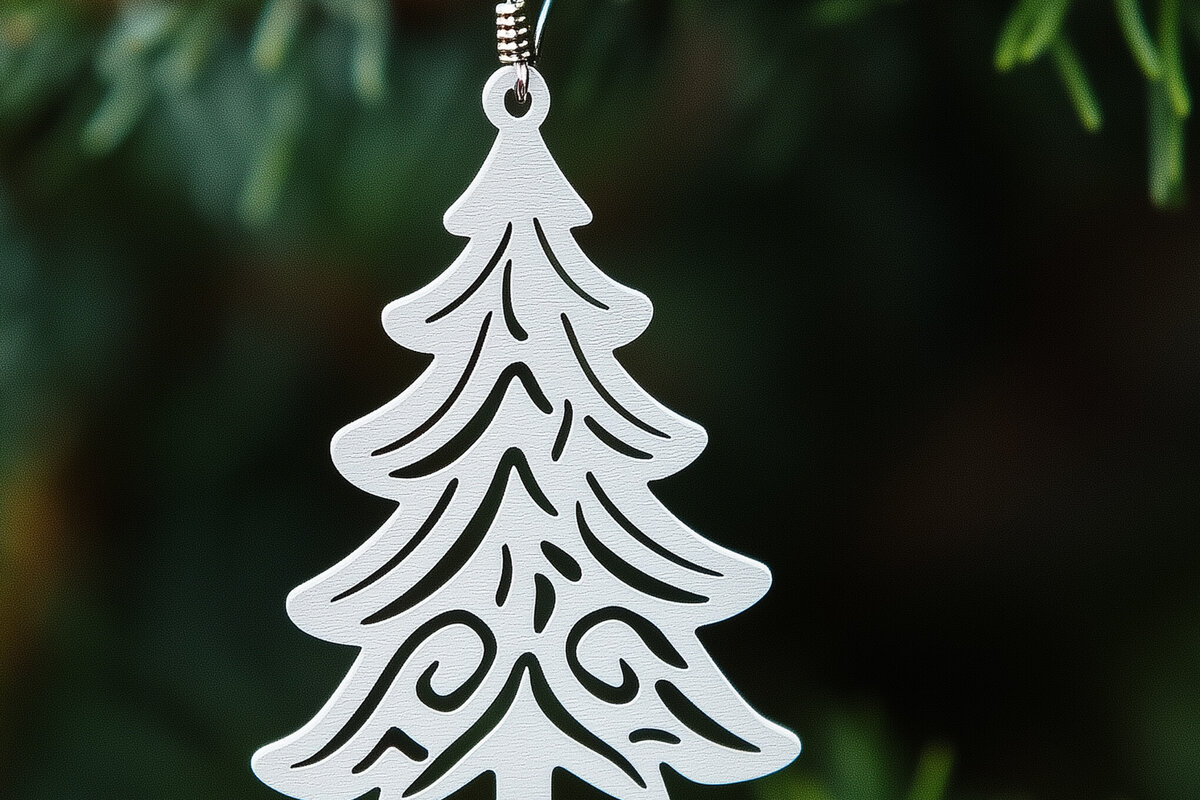 Intra απο ξύλο plywood 3mm-4mm πάχος Χριστουγεννιάτικο Σκουλαρίκι Cut Δίασταση 3x3 cm INTRAFABR-107699409