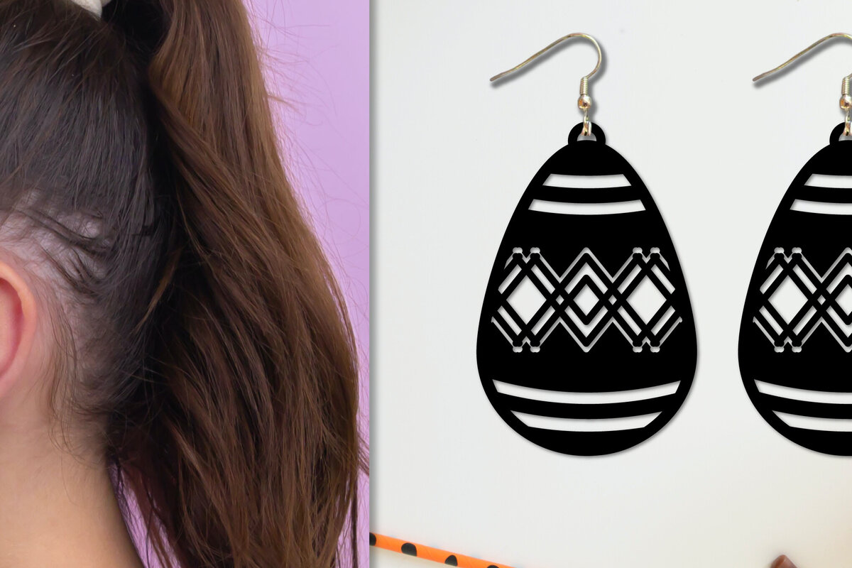 Intra απο ξύλο plywood 3mm-4mm πάχος Χριστουγεννιάτικα σκουλαρίκια Δίασταση 3x3 cm INTRAFABR-79183211