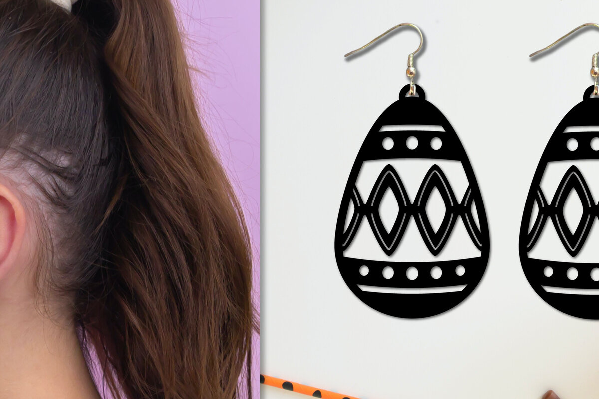 Intra απο ξύλο plywood 3mm-4mm πάχος Χριστουγεννιάτικα σκουλαρίκια Δίασταση 3x3 cm INTRAFABR-79150208