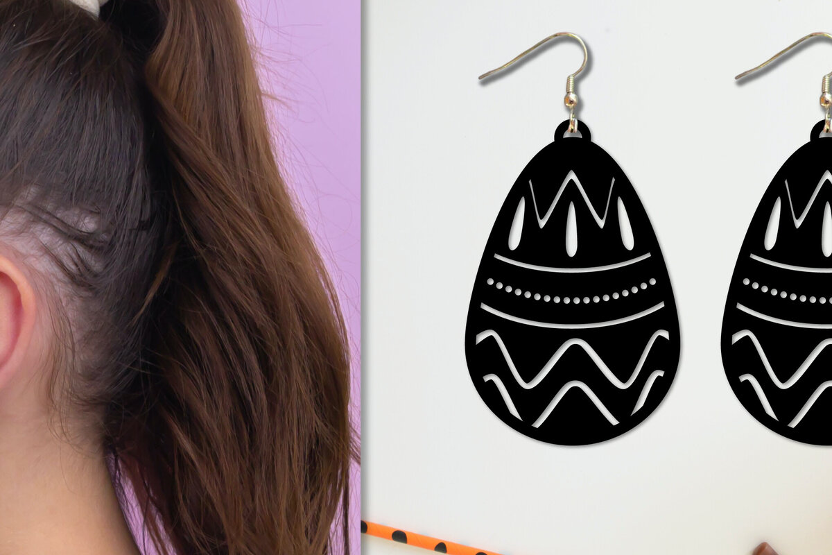 Intra απο ξύλο plywood 3mm-4mm πάχος Χριστουγεννιάτικα σκουλαρίκια Δίασταση 3x3 cm INTRAFABR-79150263