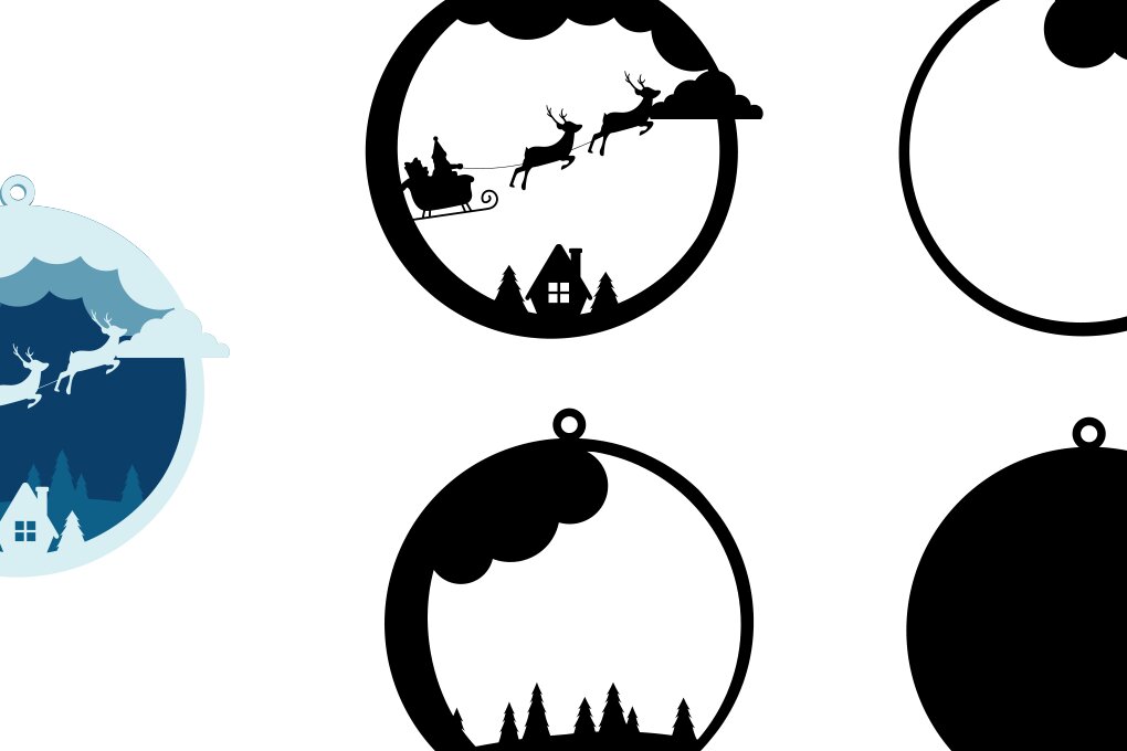 Intra απο ξύλο plywood 3mm-4mm πάχος Χριστουγεννιάτικα Σκουλαρίκια , Χριστούγεννα με στρώσεις Δίασταση 3x3 cm INTRAFABR-76126556