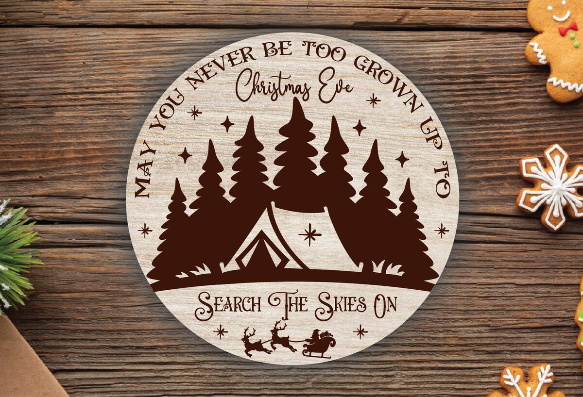 Intra απο ξύλο plywood 3mm-4mm πάχος πλάκας παραμονής Χριστουγέννων Δίασταση 15x15 cm INTRAFABR-90449267