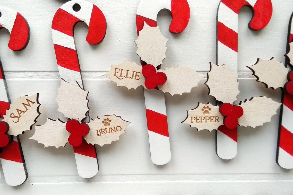 Intra απο ξύλο plywood 3mm-4mm πάχος περικοπής Family Sign Χριστουγέννων Δίασταση 30x30 cm INTRAFABR-32800598 - Image 2