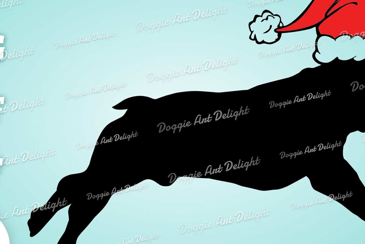 Intra απο ξύλο plywood 3mm-4mm πάχος περικοπής Christmas Frencie Dog Δίασταση 15x15 cm INTRAFABR-83139148